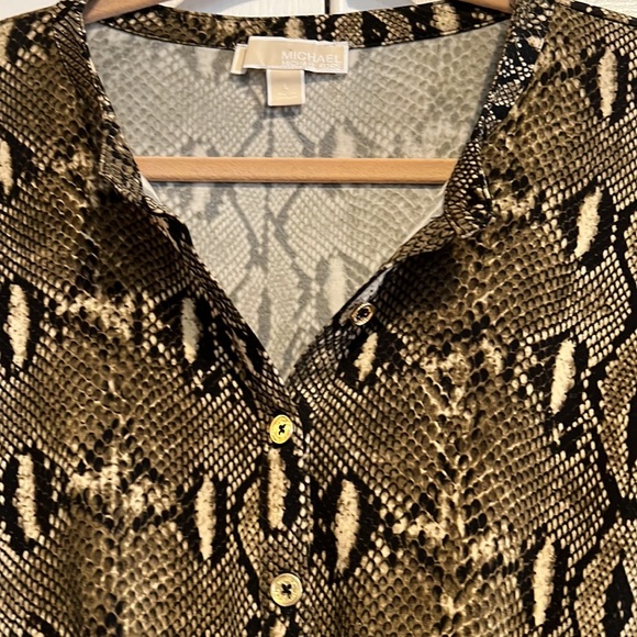Python print Tunic by Michael Kors - Picture 2 of 4